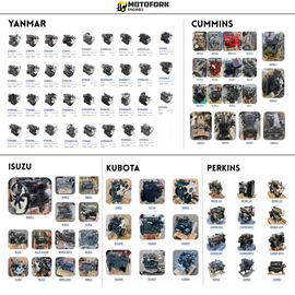 KOMATSU SAA6D107E-2 New [REMAN Build] Engine Assembly