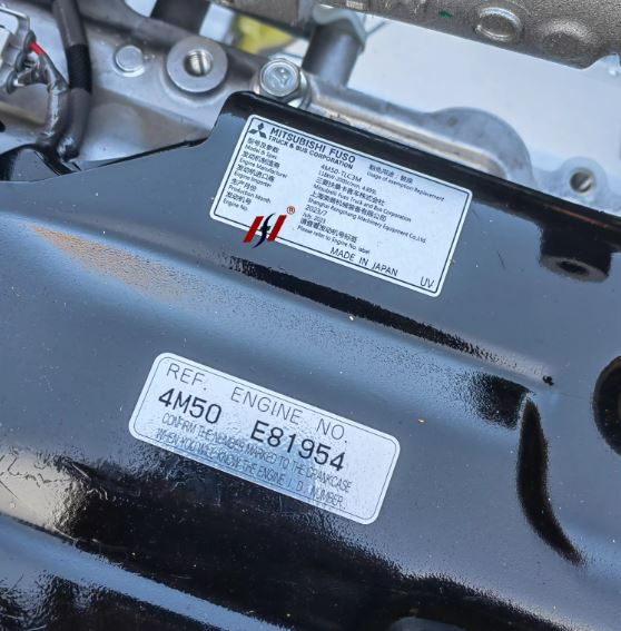 Original imported Mitsubishi engine 4M50-TLC3M is suitable for Sany excavators, 4M50 engine assembly