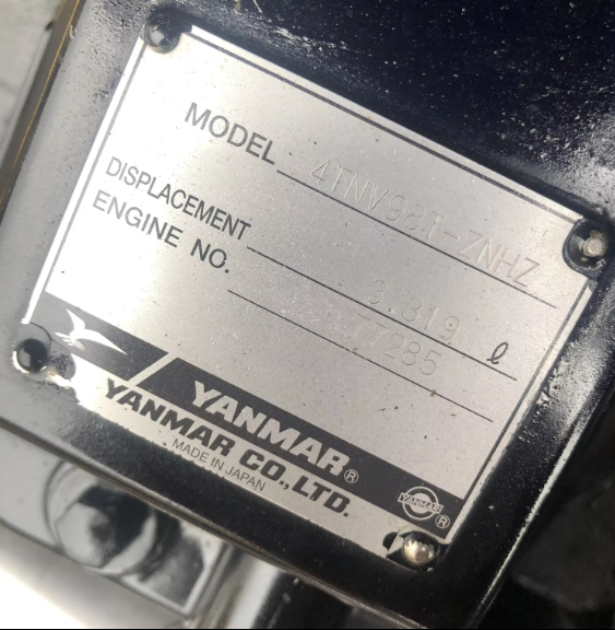 New original engine assembly 4TNV98T-ZNHZ for YANMAR