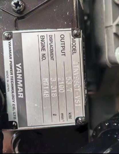 New original Excavator diesel engine 4TNV98 Engine assembly 4TNV98CT-VSI For YANMAR