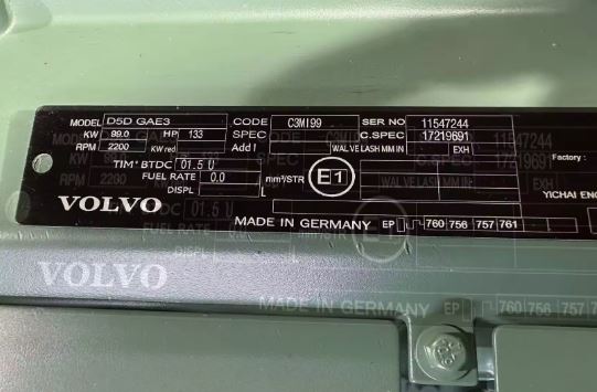 New original Engine Assembly D5D diesel engine D5D-GAE3 For VOLVO