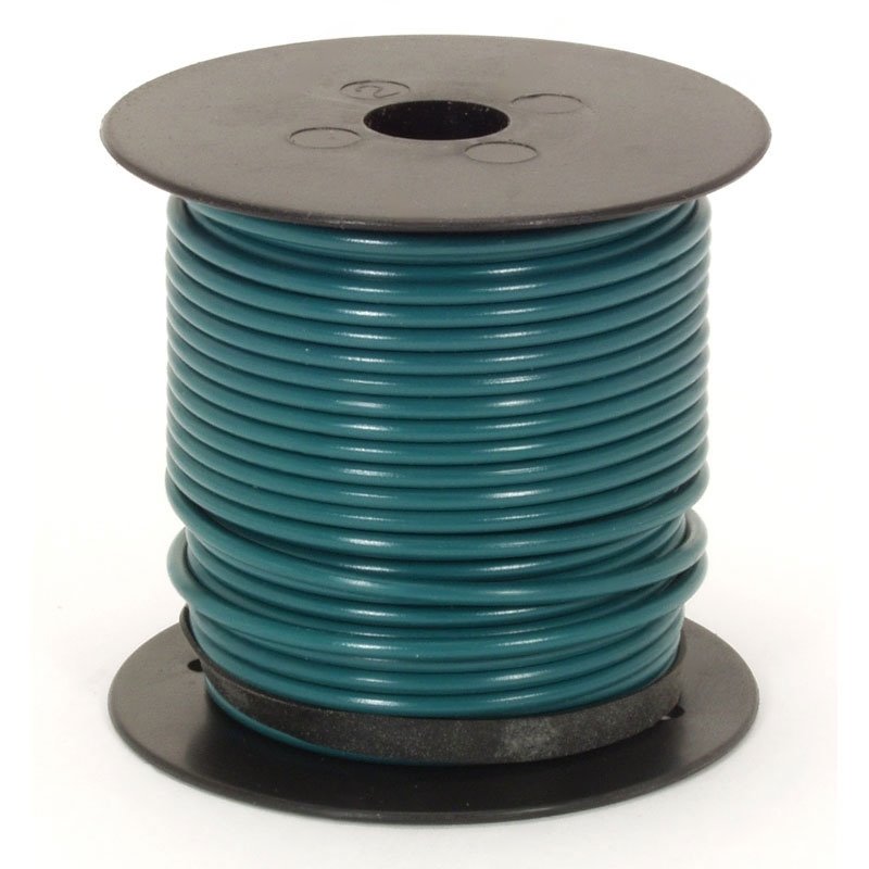 2419 : WIRE (DK.GREEN 100') - motofork