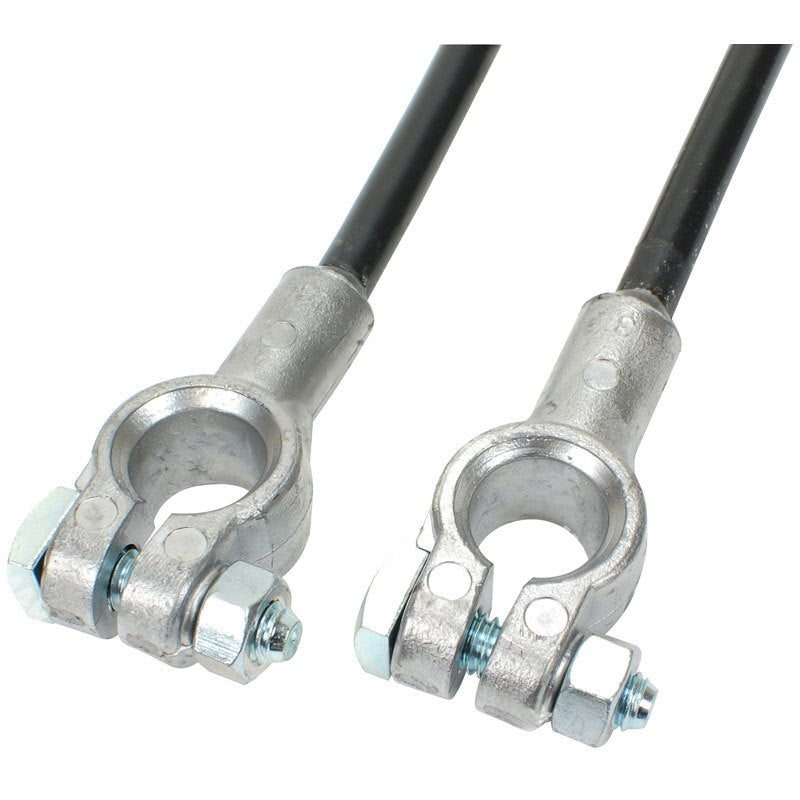 3328 : JUMPER CABLE (6 GAUGE 12" BLACK) - motofork