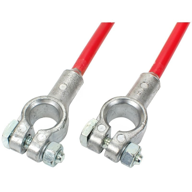 4328 : JUMPER CABLE (6 GAUGE 12" RED) - motofork