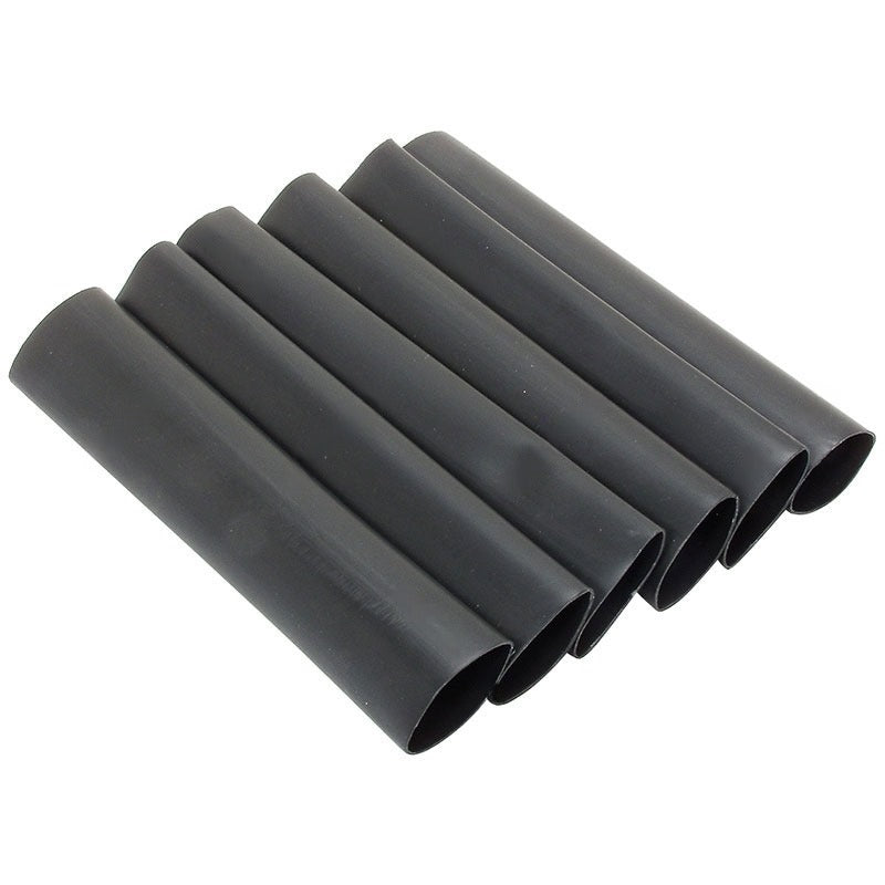 5402 : SHRINKABLE TUBING (BLACK/6PK) - motofork