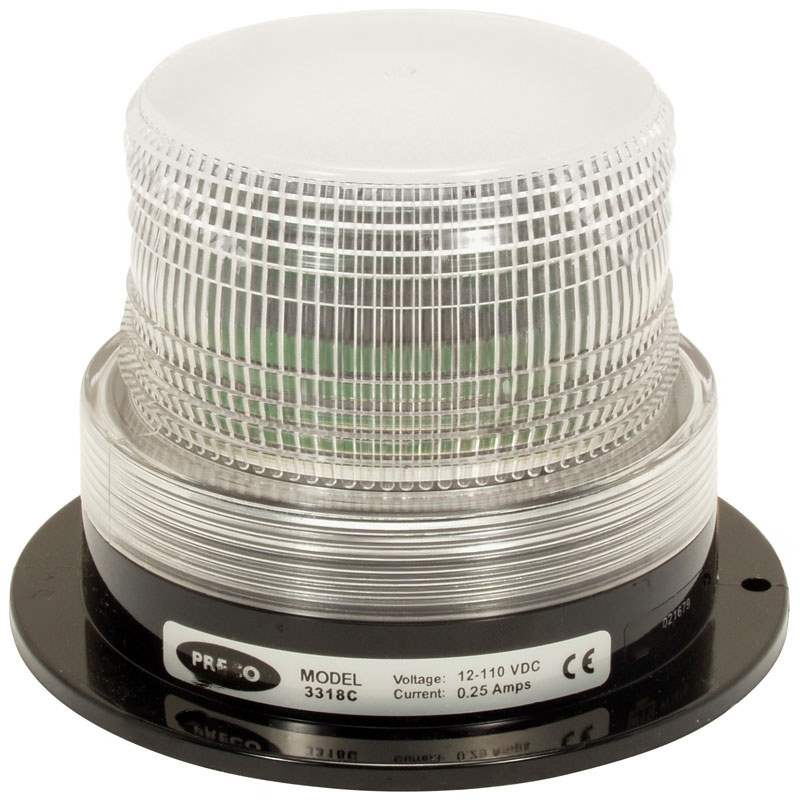 3318C : STROBE LAMP (CLEAR) - motofork