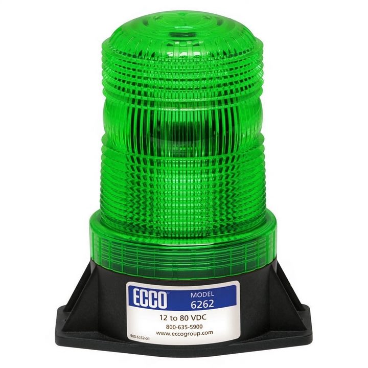 6262G : STROBE LAMP (LED GREEN) - motofork