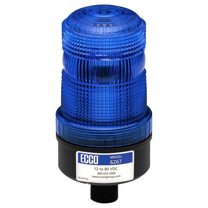 6267B : STROBE LAMP (LED BLUE) - motofork