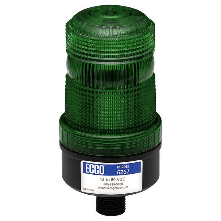 6267G : STROBE LAMP (LED GREEN) - motofork