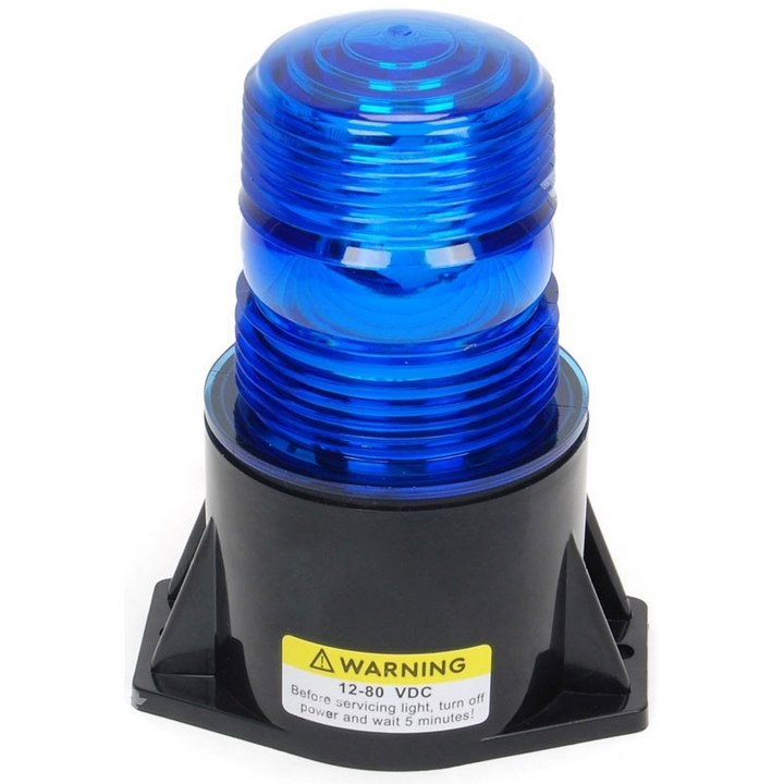 63850B : STROBE LAMP (BLUE LED) - motofork