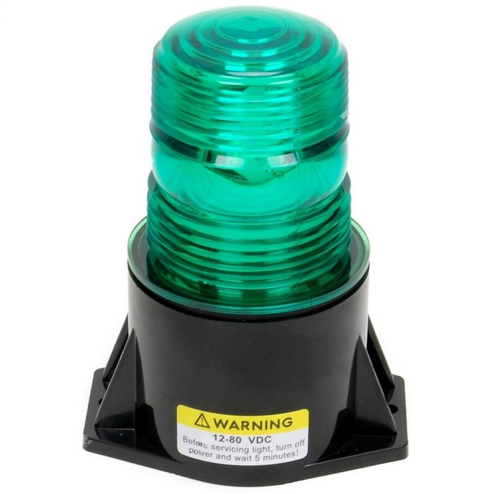 63850G : STROBE LAMP (GREEN LED) - motofork