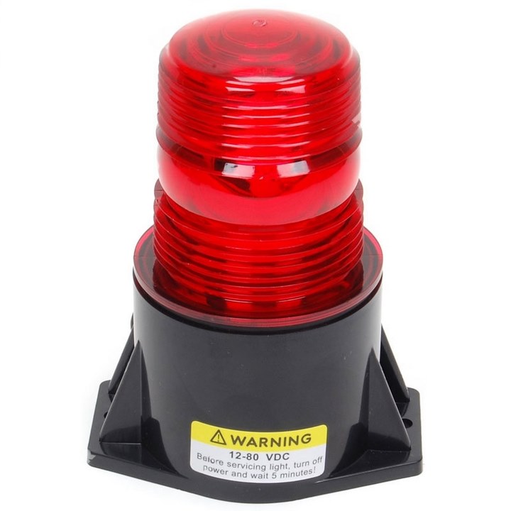 63850R : STROBE LAMP (RED LED) - motofork