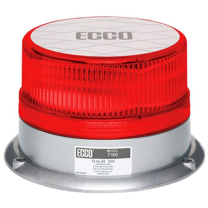 7160R : STROBE LAMP (LED RED) - motofork