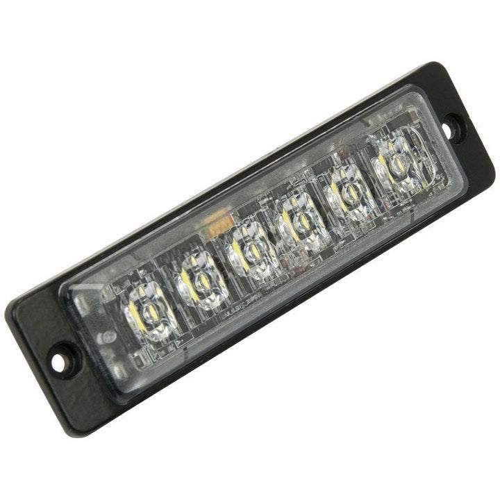 71765AW : STROBE LAMP (LED/MINI AMBER /WHITE 12-24V) - motofork