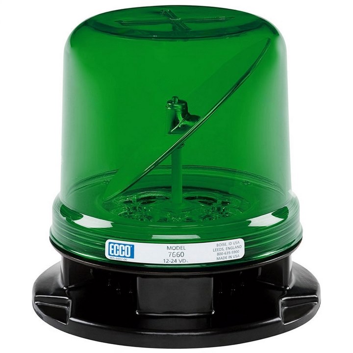 7660G : STROBE LAMP (LED HYBRID GREEN) - motofork