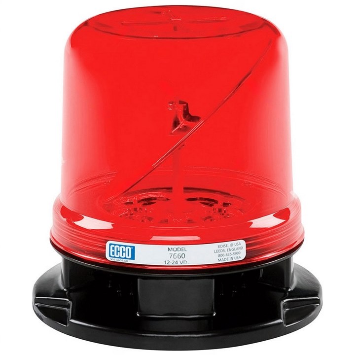 7660R : STROBE LAMP (LED HYBRID RED) - motofork