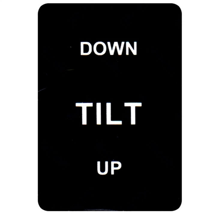 DECAL-112 : DECAL (TILT F/B) - motofork