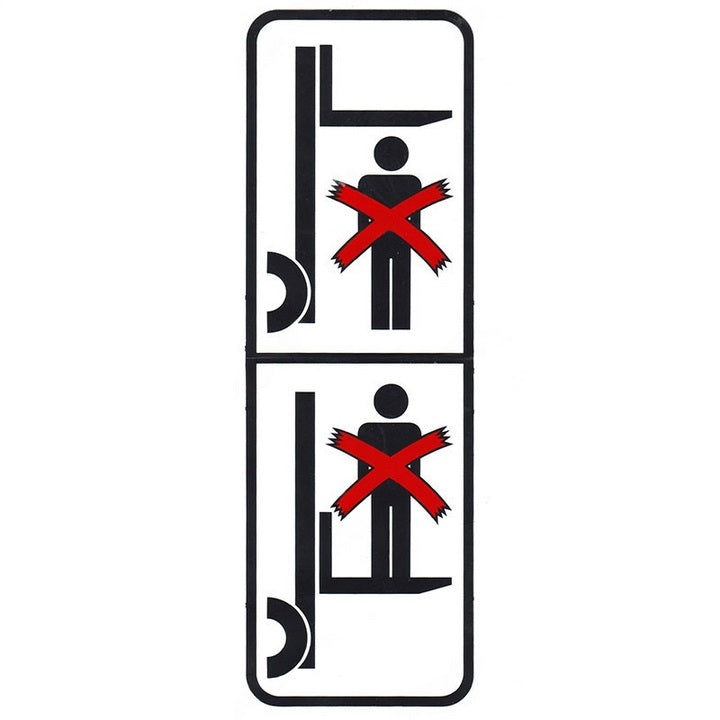 DECAL-73 : DECAL (FORK WARNING) - motofork