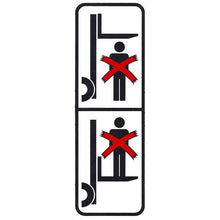 Load image into Gallery viewer, DECAL-73 : DECAL (FORK WARNING) - motofork