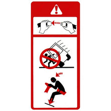 Load image into Gallery viewer, DECAL-96 : DECAL (SEAT BELT) - motofork