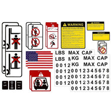 Load image into Gallery viewer, DECAL-KIT-USA : UNIVERSAL DECAL KIT - motofork