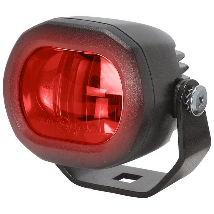 EW2015R : RED LINE PEDESTRIAN WARNING LIGHT (12-80V) - motofork
