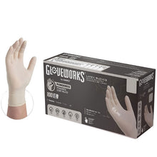 Load image into Gallery viewer, GLV-4500 : POWDERED LATEX GLOVE (SMALL/10 - motofork