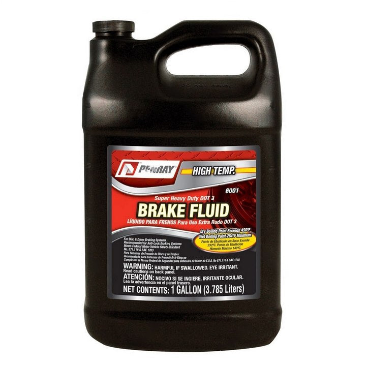 PR-6001 : BRAKE FLUID, DOT 3 (1 GALLON) - motofork