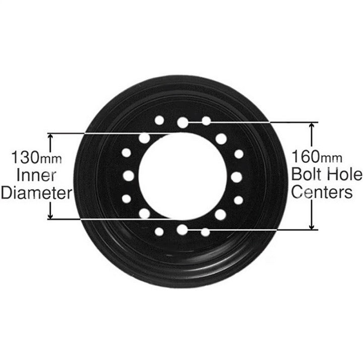R650-1 : STEEL RIM ASSEMBLY - motofork