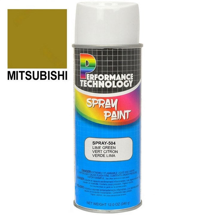 SPRAY-504 : SPRAY PAINT (12OZ LIME GREEN) - motofork