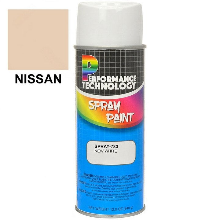 SPRAY-733 : SPRAY PAINT (12OZ NEW WHITE) - motofork