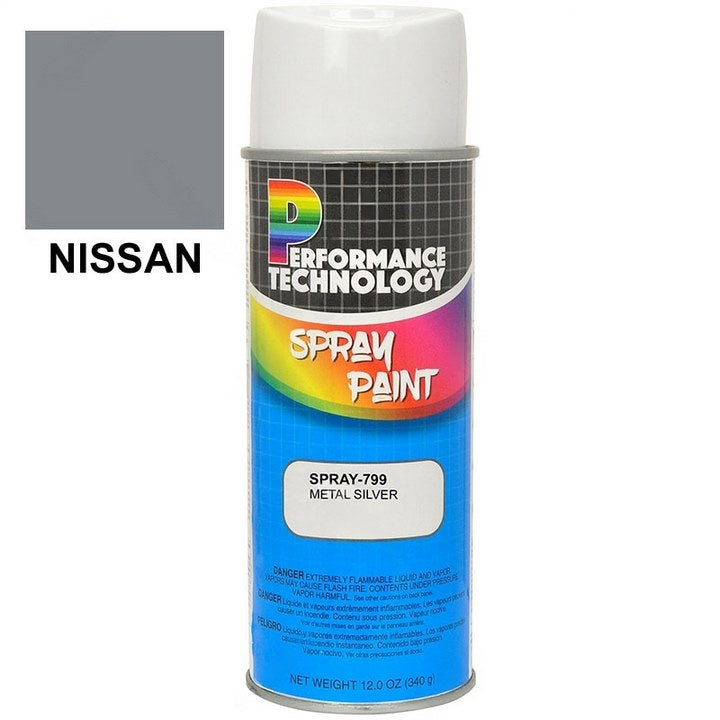 SPRAY-799 : SPRAY PAINT (12OZ METAL SILVER) - motofork