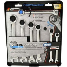 Load image into Gallery viewer, W1092 : RATCHETING WRENCH SET (METRIC) - motofork