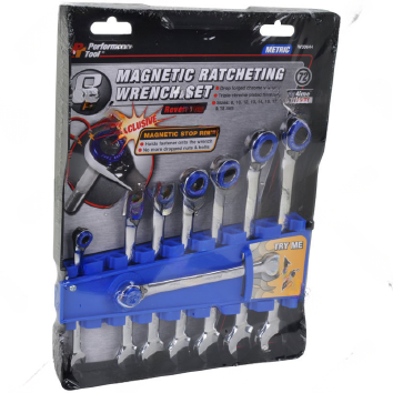 W30644 : MAGNETIC WRENCH SET (METRIC) - motofork