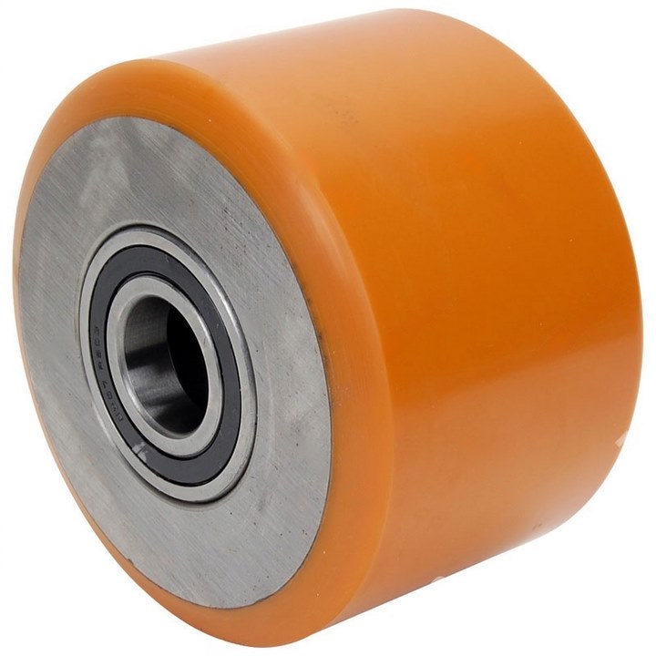 WH-722-A-95D : POLYURETHANE WHEEL/BEARINGS - motofork