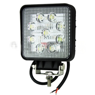 LED1400S-FL : SQUARE LIGHT LED 12-80V 27W - motofork