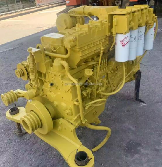 Custom SA6D140E-2 engine assembly, 6D140 6D125 6D170 diesel engine For Komatsu Excavator spare parts