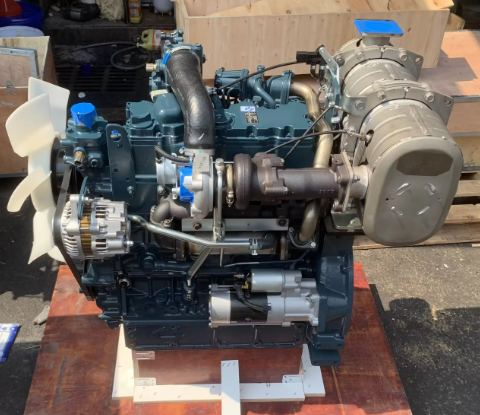 NEW original V3800 Diesel engine 73.4KW/2600RPM 4 cylinder Engine assembly V3800CCR-T-CF02 For kubota
